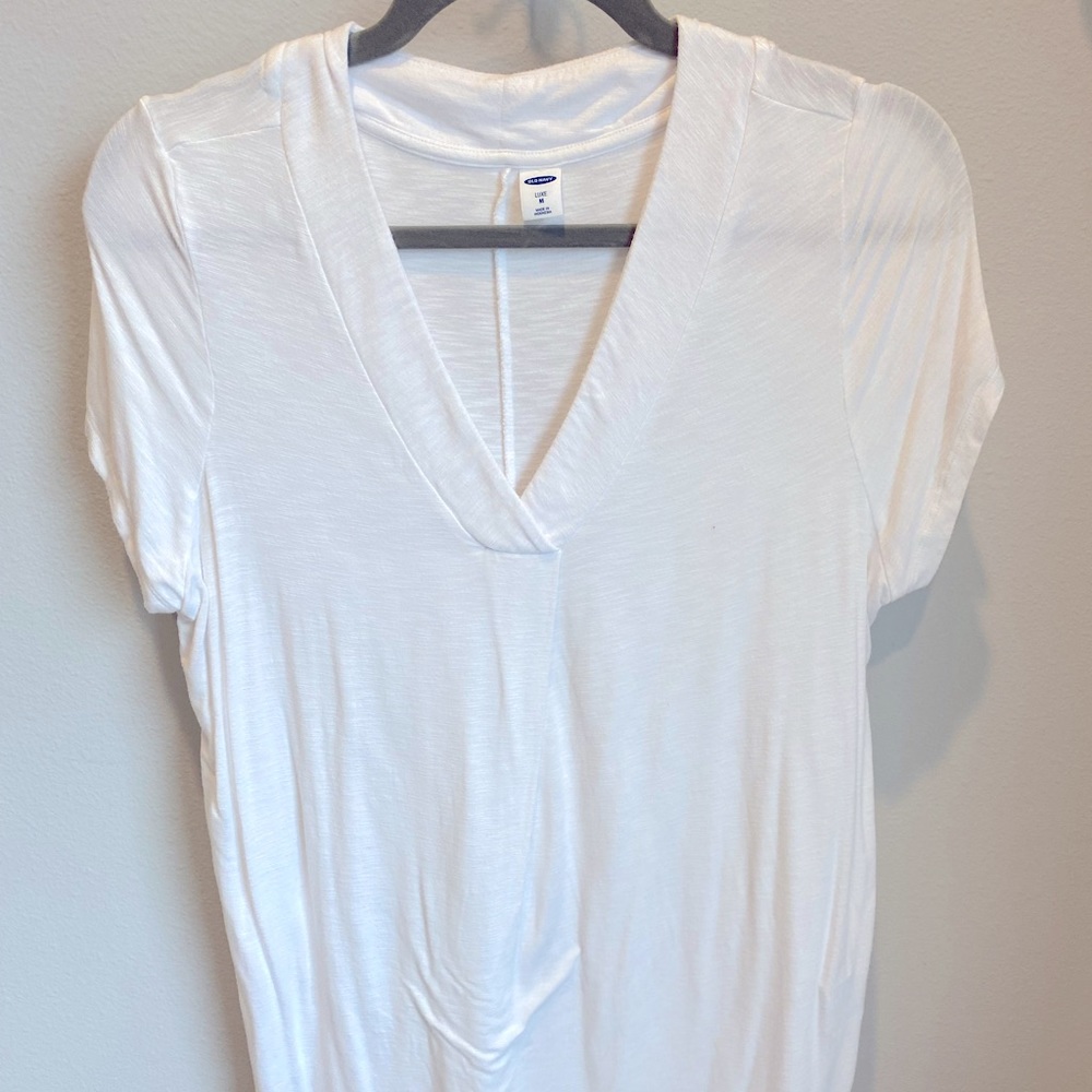 Old Navy Luxe V Neck Shirt